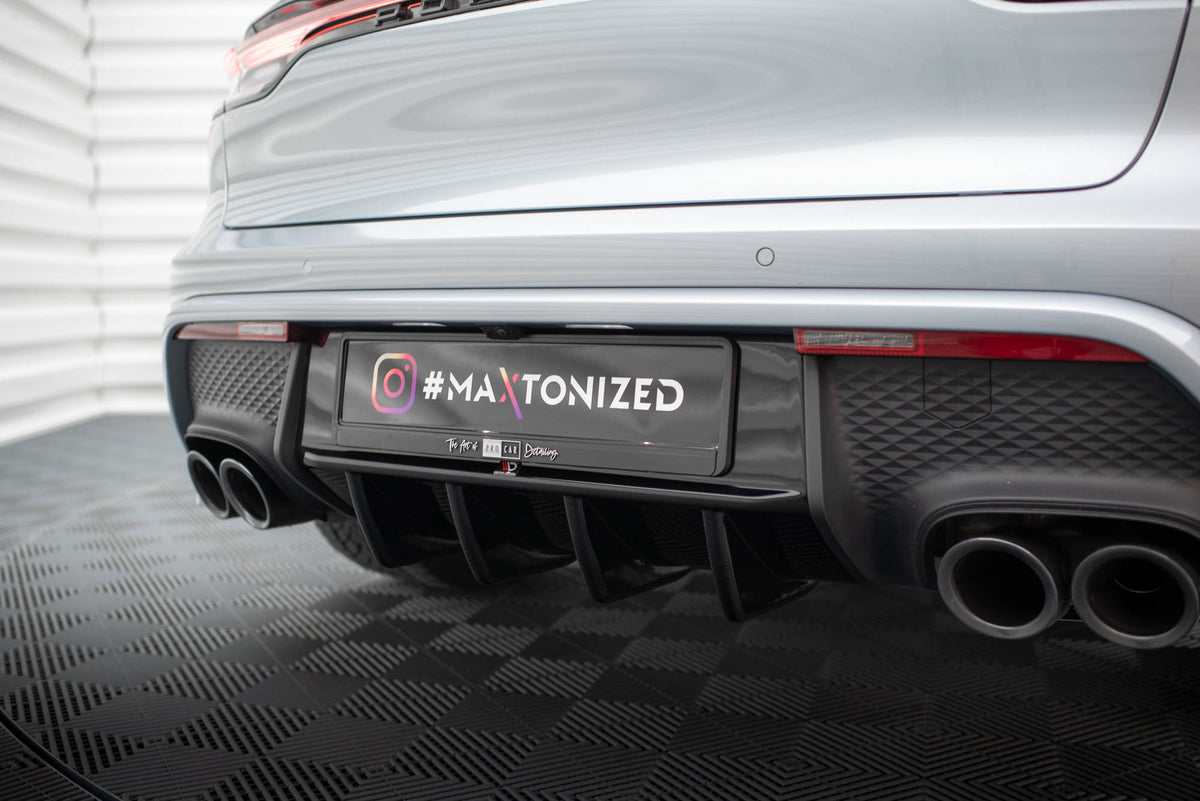 Maxton Design - Diffusor Heck Ansatz für Porsche Macan Mk1 Facelift 2 - Aerowerk.