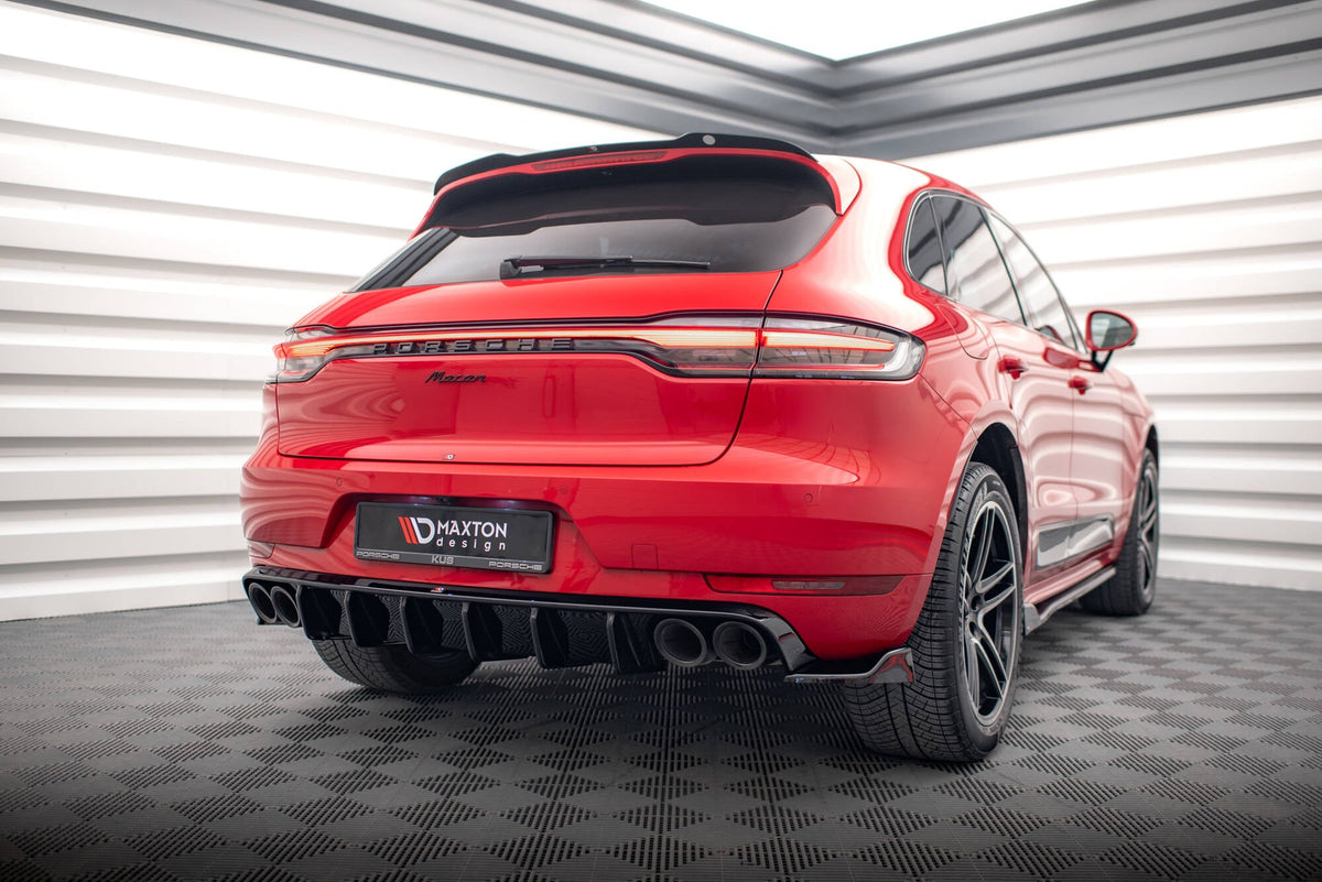 Maxton Design - Diffusor Heck Ansatz für Porsche Macan Mk1 - Aerowerk.