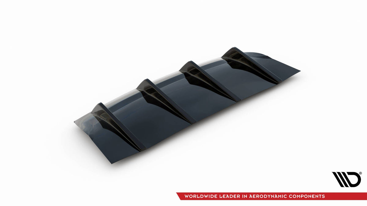 Maxton Design - Diffusor Heck Ansatz für Porsche Panamera GTS 971 - Aerowerk.