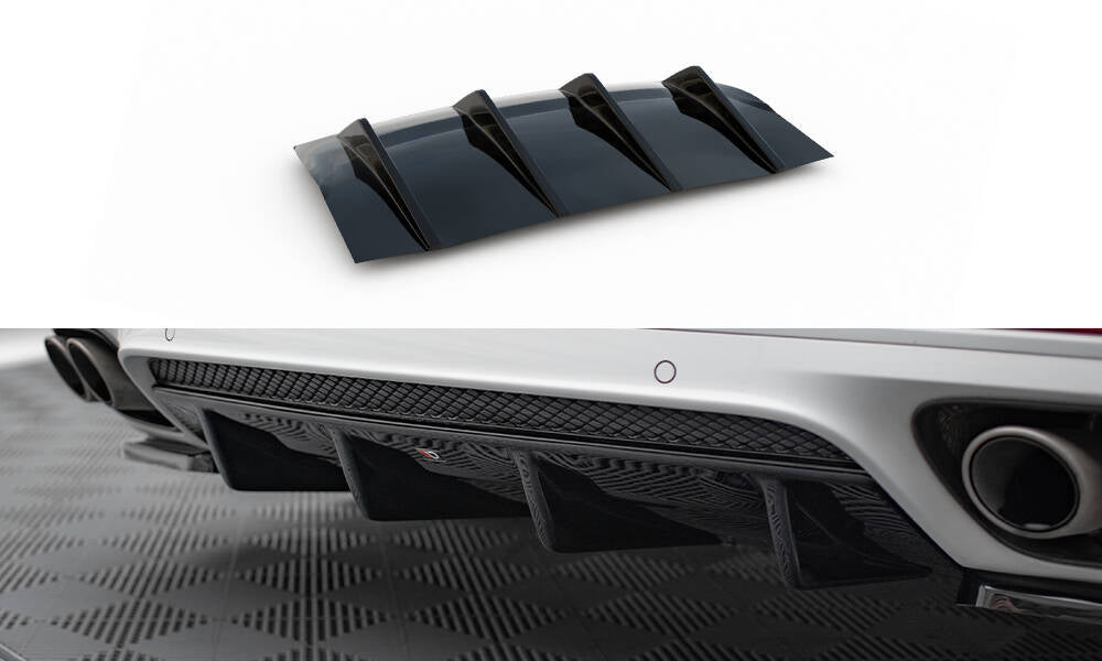 Maxton Design - Diffusor Heck Ansatz für Porsche Panamera GTS 971 - Aerowerk.