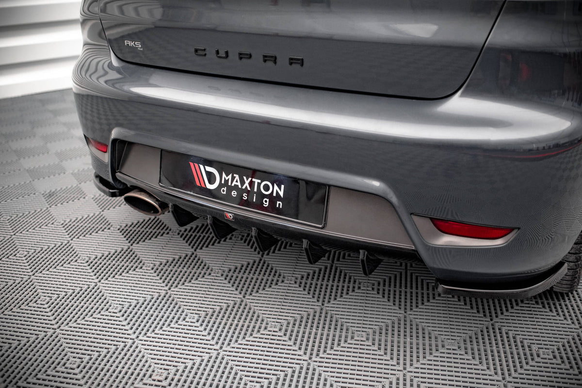 Maxton Design - Diffusor Heck Ansatz für Seat Ibiza Cupra Mk3 - Aerowerk.