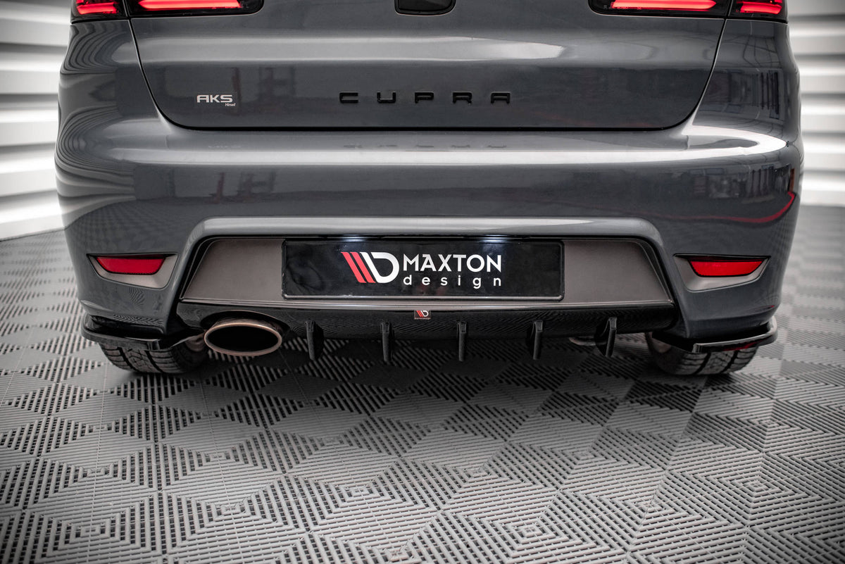 Maxton Design - Diffusor Heck Ansatz für Seat Ibiza Cupra Mk3 - Aerowerk.