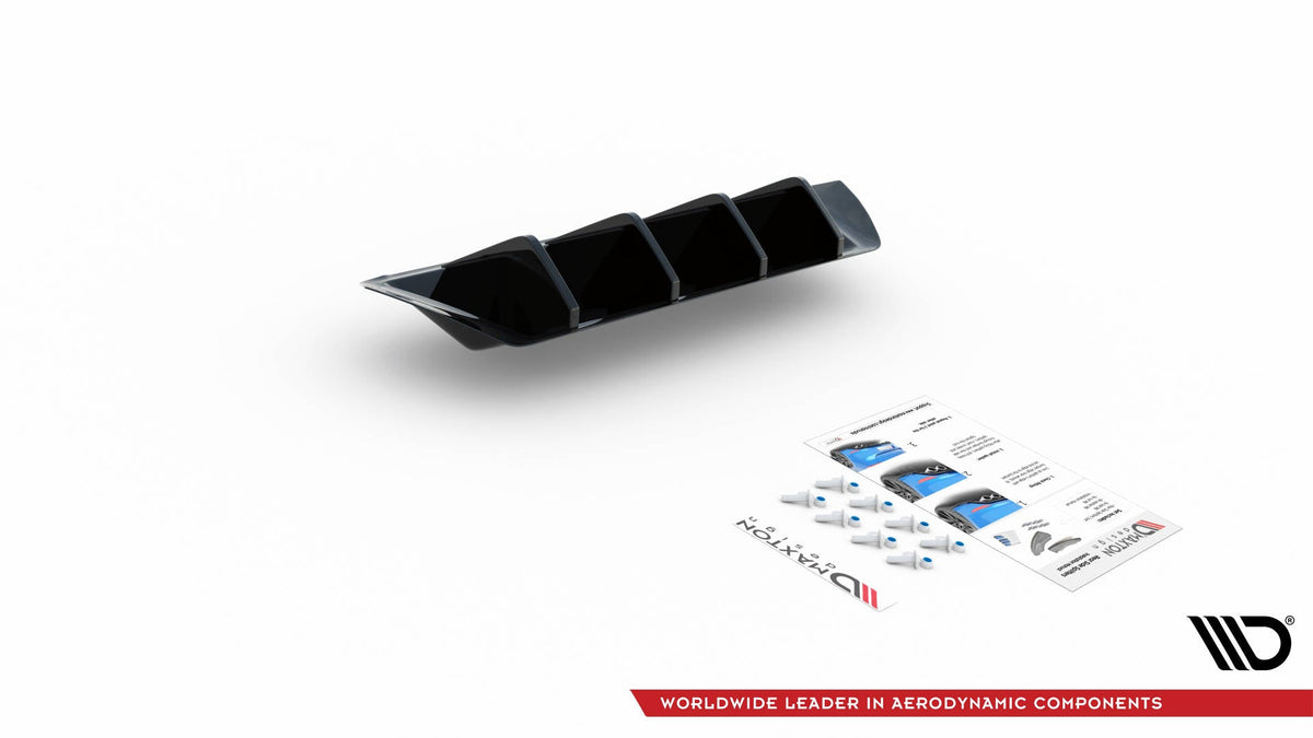 Maxton Design - Diffusor Heck Ansatz für Seat Ibiza FR/ Standard Mk5 - Aerowerk.