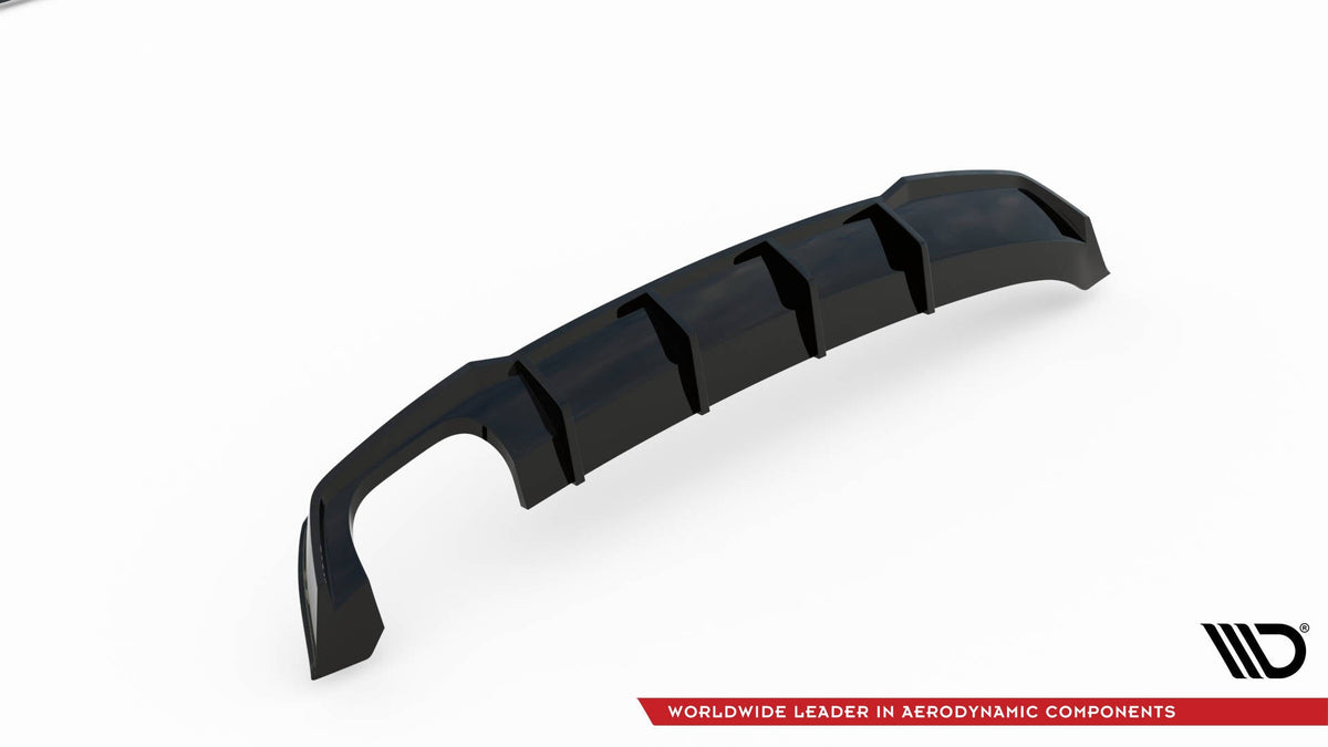 Maxton Design - Diffusor Heck Ansatz für Seat Leon FR Sportstourer Mk3 - Aerowerk.