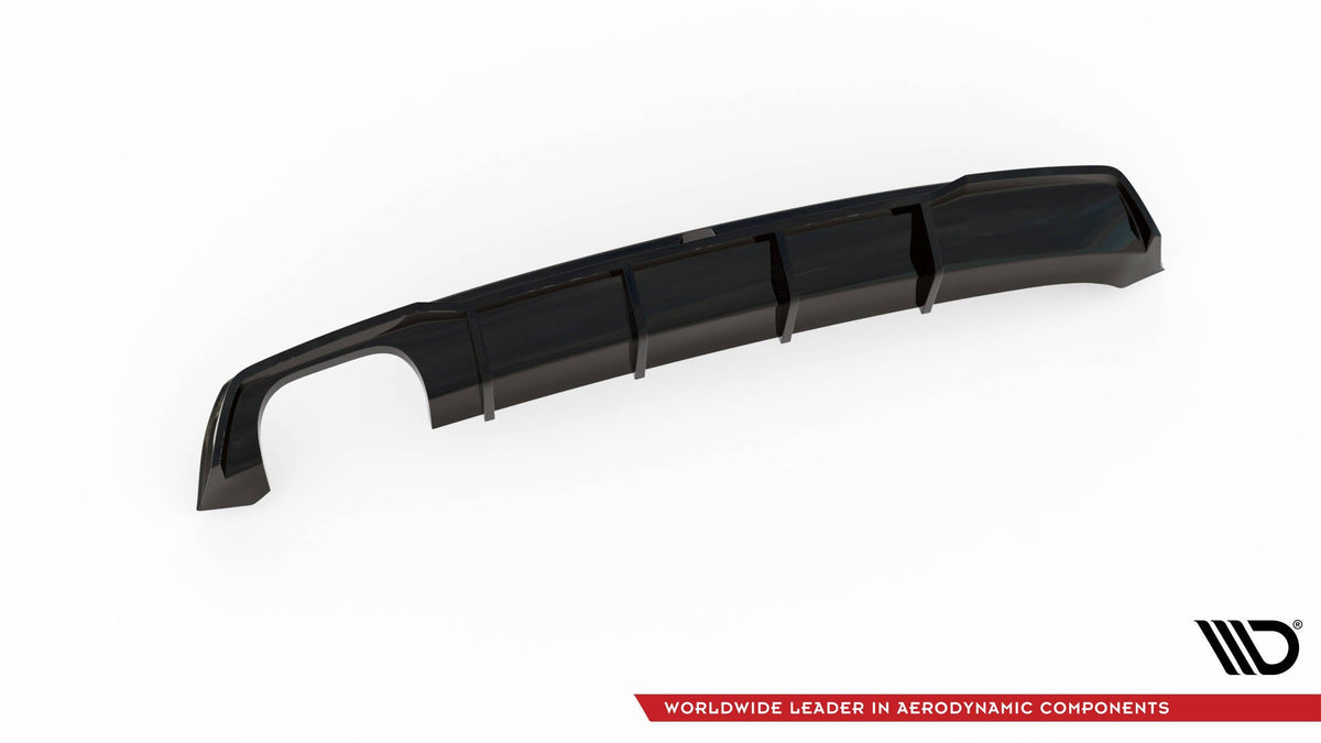 Maxton Design - Diffusor Heck Ansatz für Seat Leon FR Sportstourer Mk3 - Aerowerk.