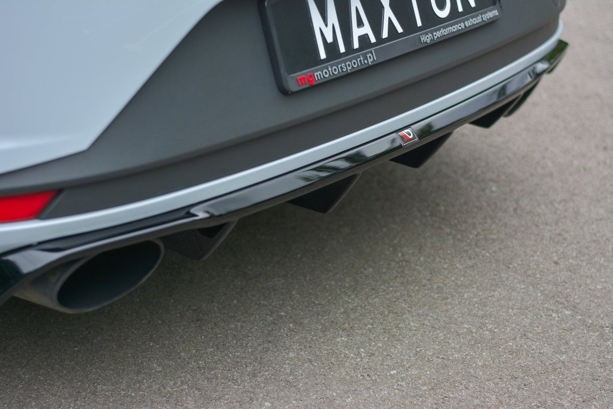 Maxton Design - Diffusor Heck Ansatz für Seat Leon III Cupra - Aerowerk.