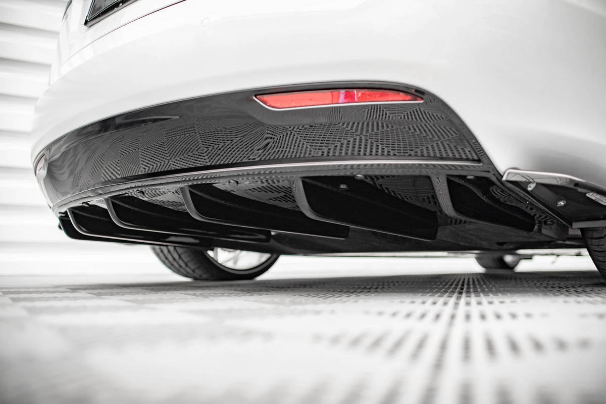 Maxton Design - Diffusor Heck Ansatz für Tesla Model S Facelift - Aerowerk.