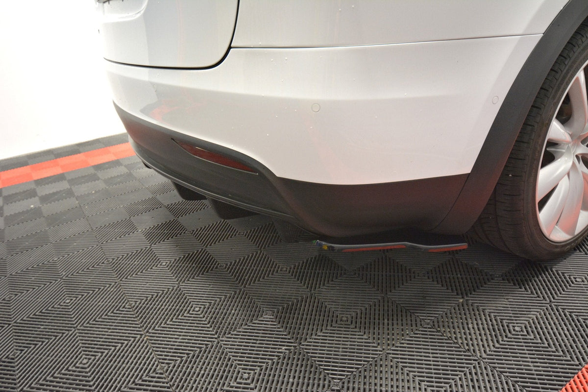 Maxton Design - Diffusor Heck Ansatz für TESLA MODEL X - Aerowerk.