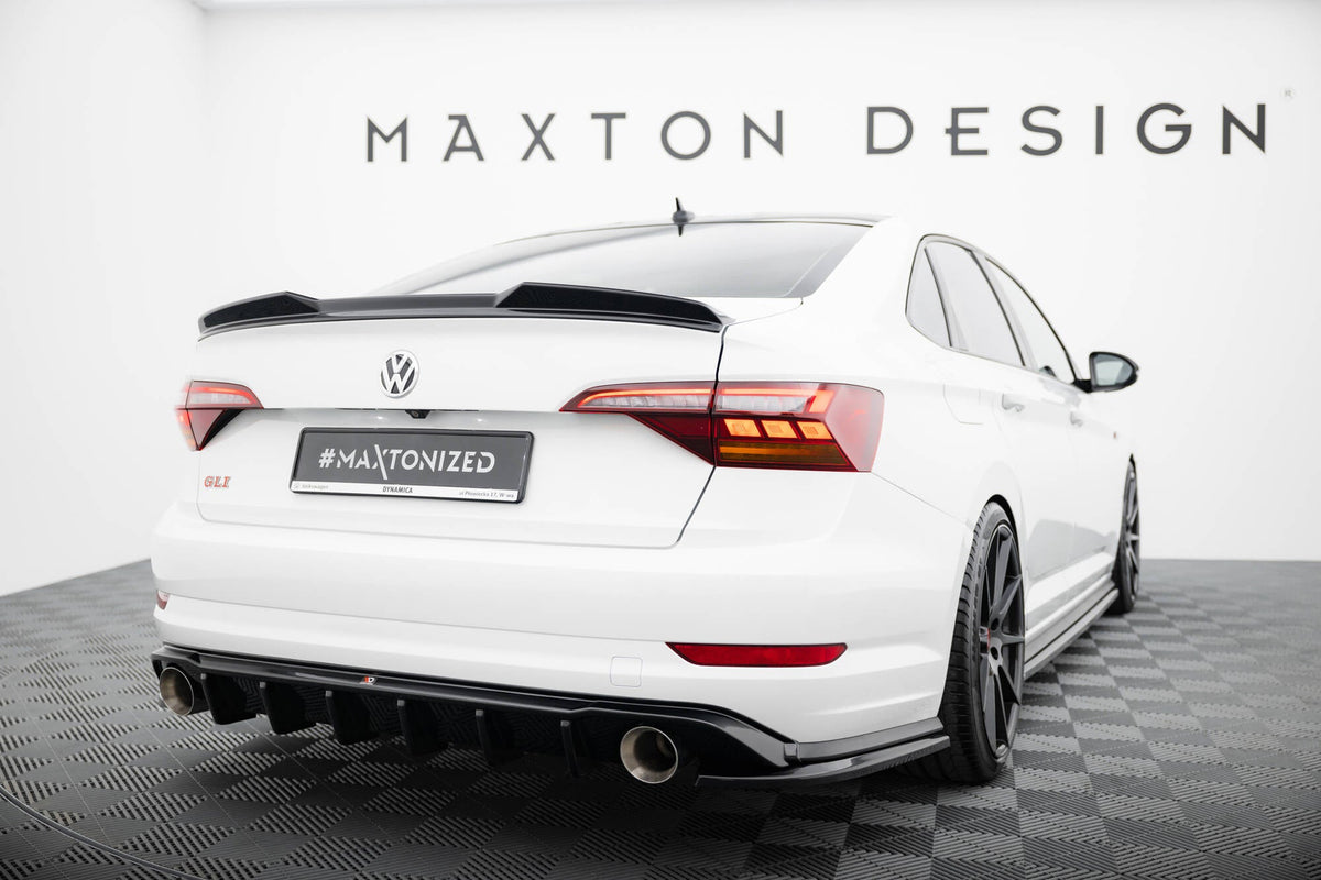 Maxton Design - Diffusor Heck Ansatz für Volkswagen Jetta GLI Mk7 - Aerowerk.