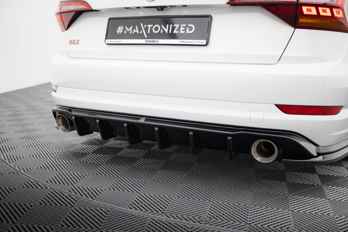 Maxton Design - Diffusor Heck Ansatz für Volkswagen Jetta GLI Mk7 - Aerowerk.