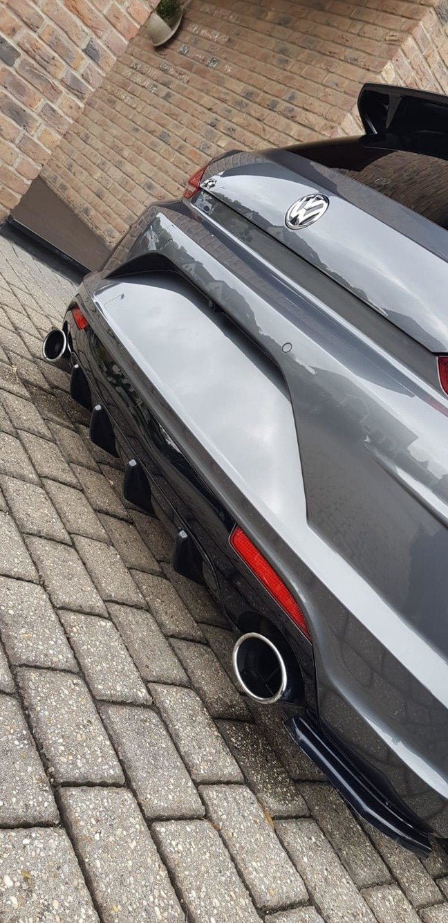Maxton Design - Diffusor Heck Ansatz für VOLKSWAGEN SCIROCCO MK.3 R FACELIFT - Aerowerk.