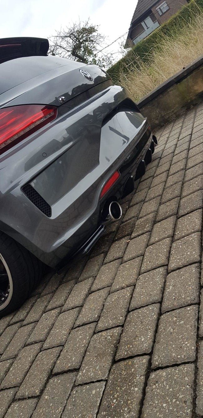 Maxton Design - Diffusor Heck Ansatz für VOLKSWAGEN SCIROCCO MK.3 R FACELIFT - Aerowerk.