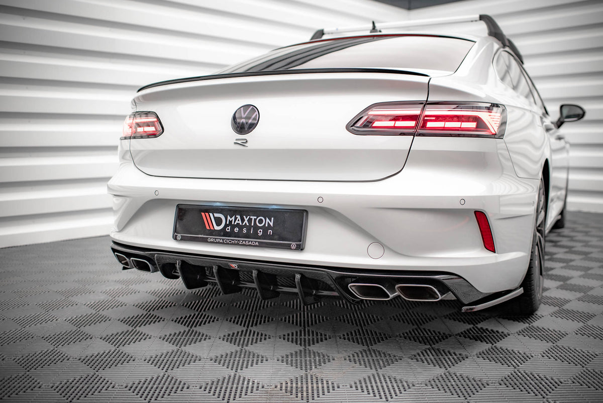 Maxton Design - Diffusor Heck Ansatz für VW Arteon R - Aerowerk.