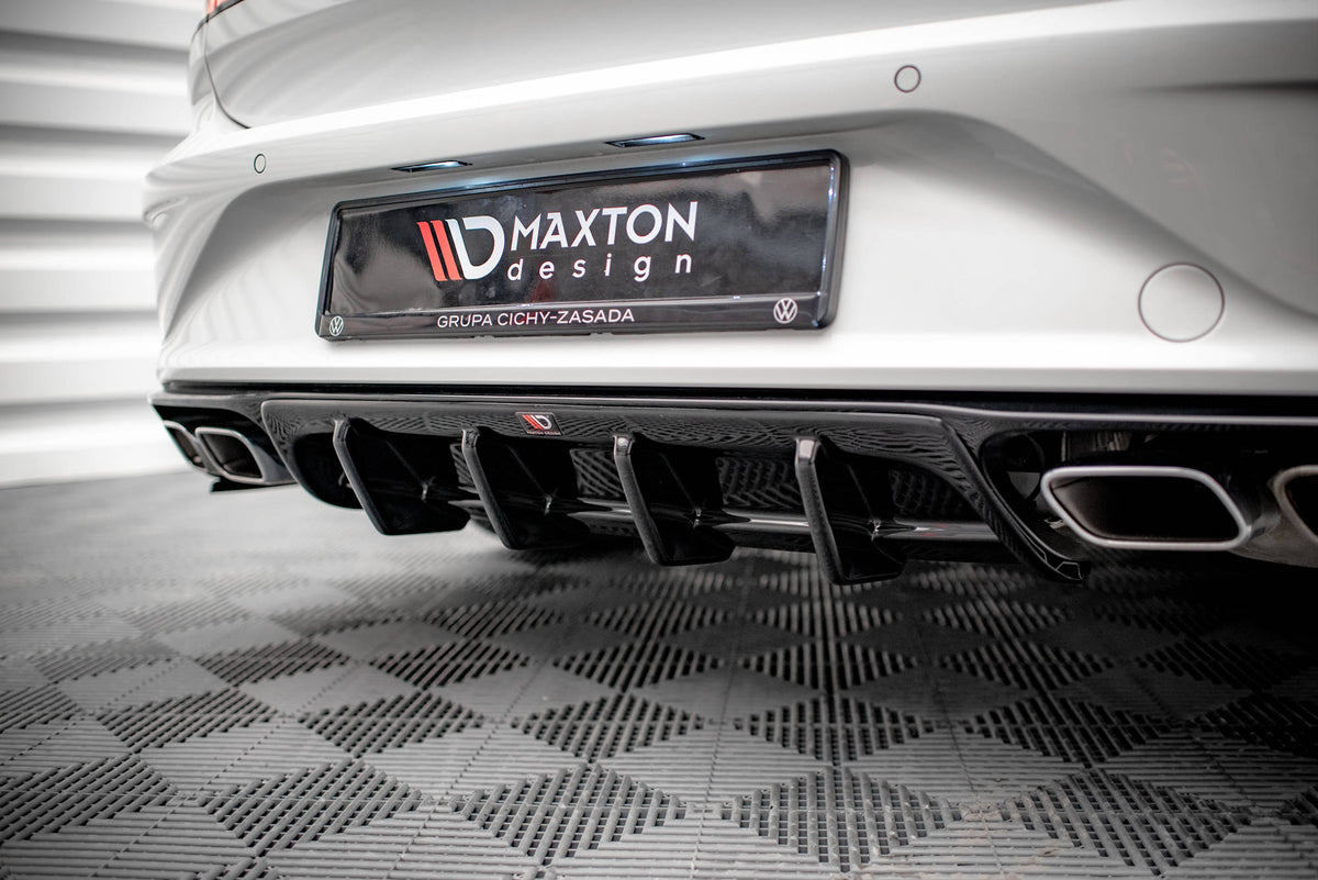 Maxton Design - Diffusor Heck Ansatz für VW Arteon R - Aerowerk.