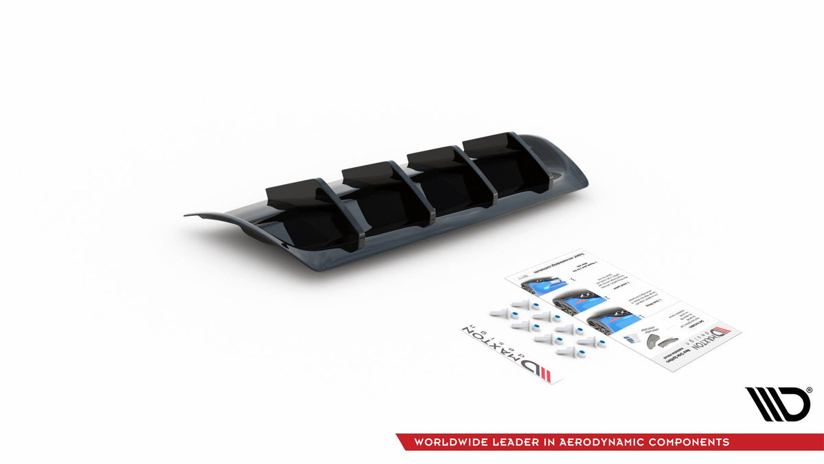 Maxton Design - Diffusor Heck Ansatz für VW Arteon R - Aerowerk.