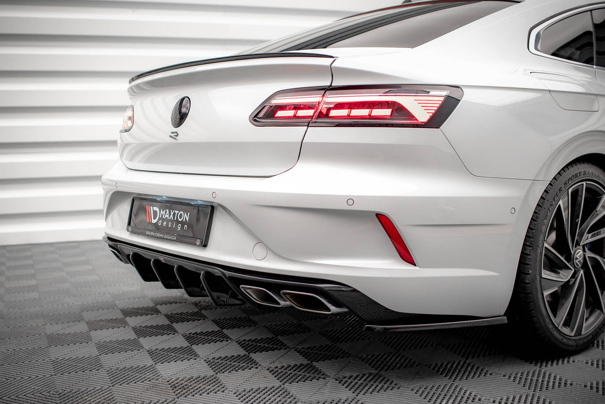 Maxton Design - Diffusor Heck Ansatz für VW Arteon R - Aerowerk.