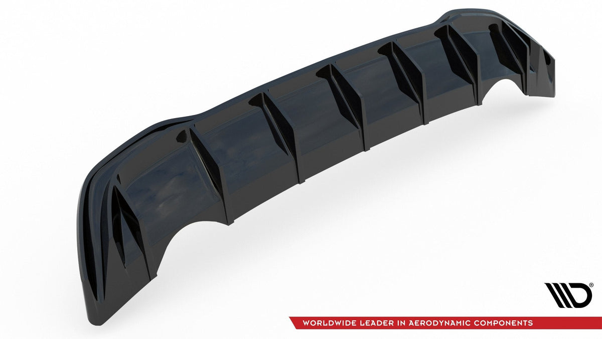 Maxton Design - Diffusor Heck Ansatz für VW Golf Mk8 Facelift - Aerowerk.