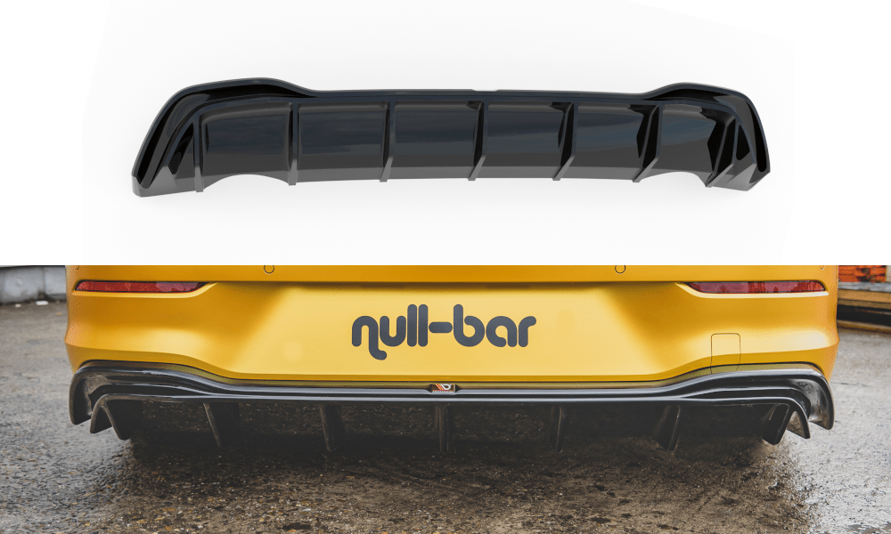 Maxton Design - Diffusor Heck Ansatz für VW Golf Mk8 Facelift - Aerowerk.