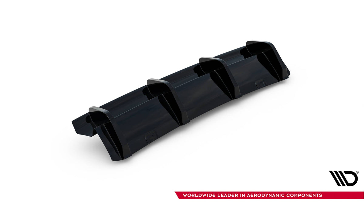 Maxton Design - Diffusor Heck Ansatz für VW Golf R Hatchback R Mk7 Facelift - Aerowerk.