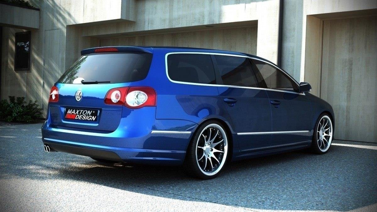 Maxton Design - Diffusor Heck Ansatz für VW PASSAT B6 ( R - LINE LOOK ) - Aerowerk.