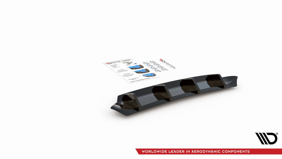 Maxton Design - Diffusor Heck Ansatz für VW Passat B8 Facelift - Aerowerk.