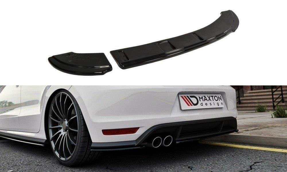 Maxton Design - Diffusor Heck Ansatz für VW Polo GTI Mk5 Facelift - Aerowerk.