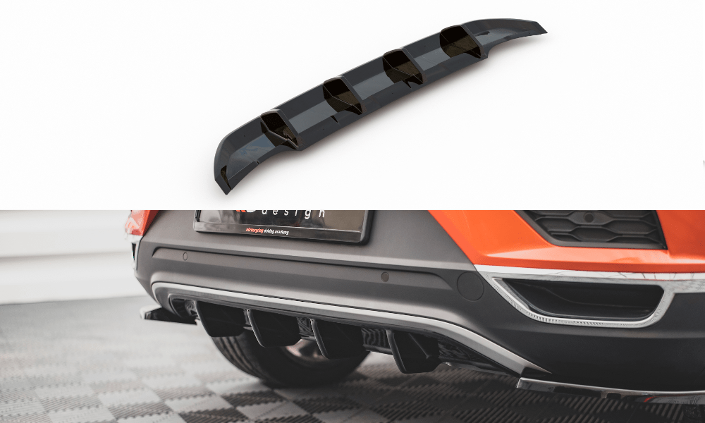 Maxton Design - Diffusor Heck Ansatz für VW T - Roc Mk1 - Aerowerk.