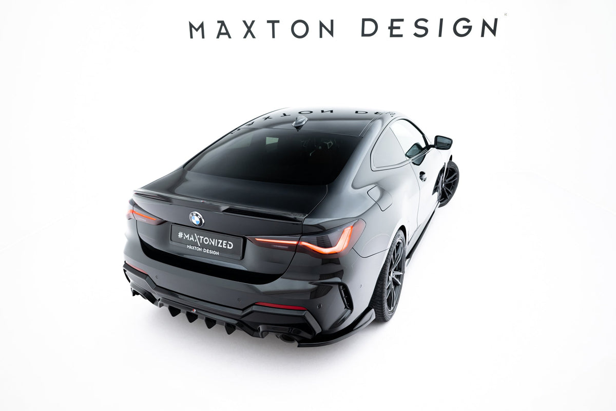 Maxton Design - Diffusor Heck Ansatz V.1 für BMW 4er M - Paket G22 / G23 / G22 Facelift / G23 Facelift - Aerowerk.