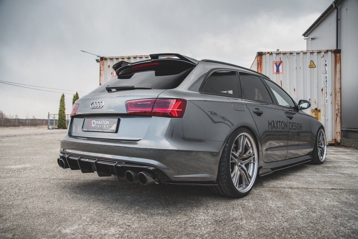 Maxton Design - Diffusor V1 Heck Ansatz für Audi S6 C7 Facelift - Aerowerk.