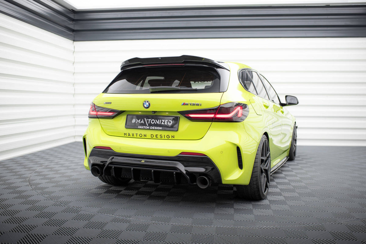 Maxton Design - Diffusor V1 Heck Ansatz für BMW 1er F40 M - Paket/ M135i - Aerowerk.