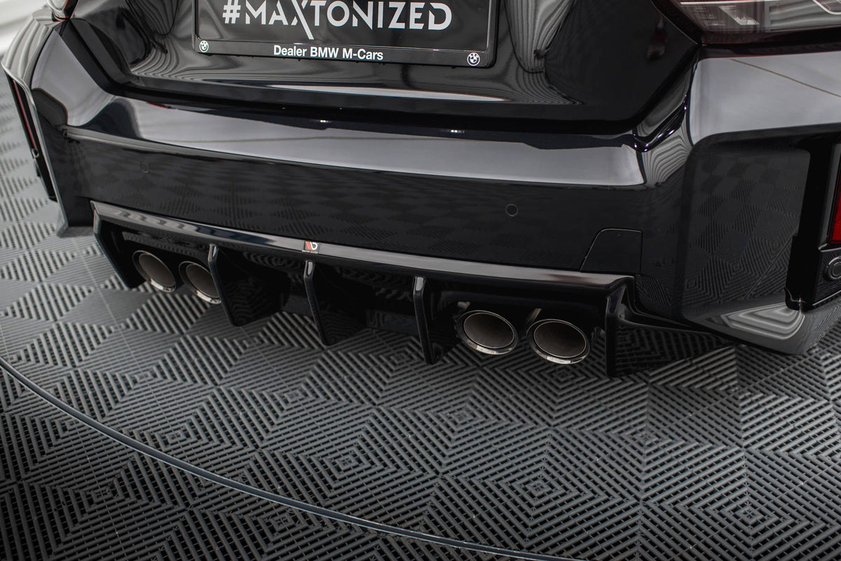Maxton Design - Diffusor V.1 Heck Ansatz für BMW M2 G87 - Aerowerk.