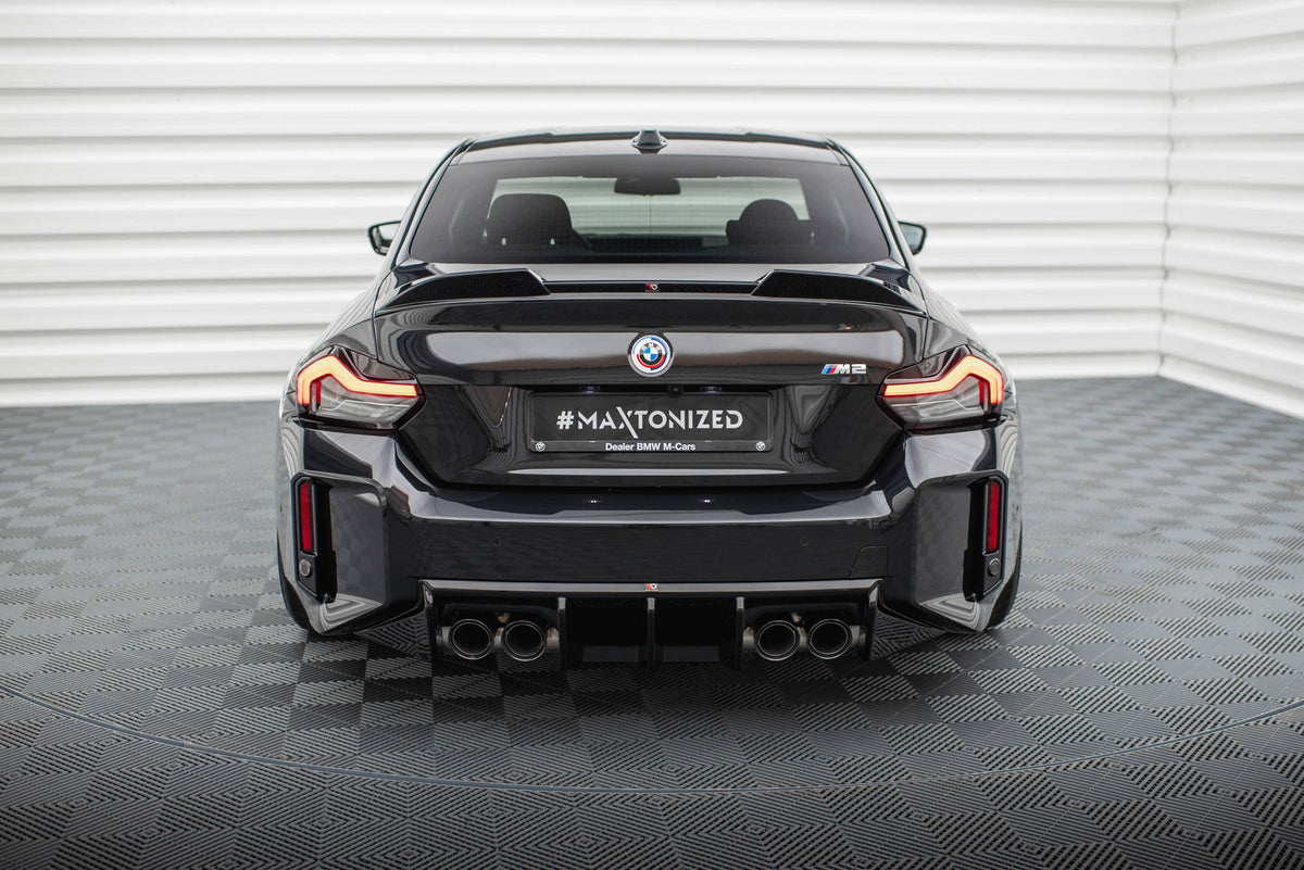 Maxton Design - Diffusor V.1 Heck Ansatz für BMW M2 G87 - Aerowerk.