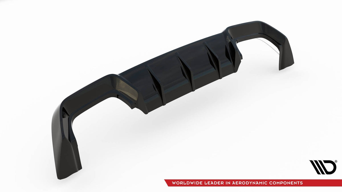 Maxton Design - Diffusor V1 Heck Ansatz für VW Golf R Mk8 Facelift - Aerowerk.