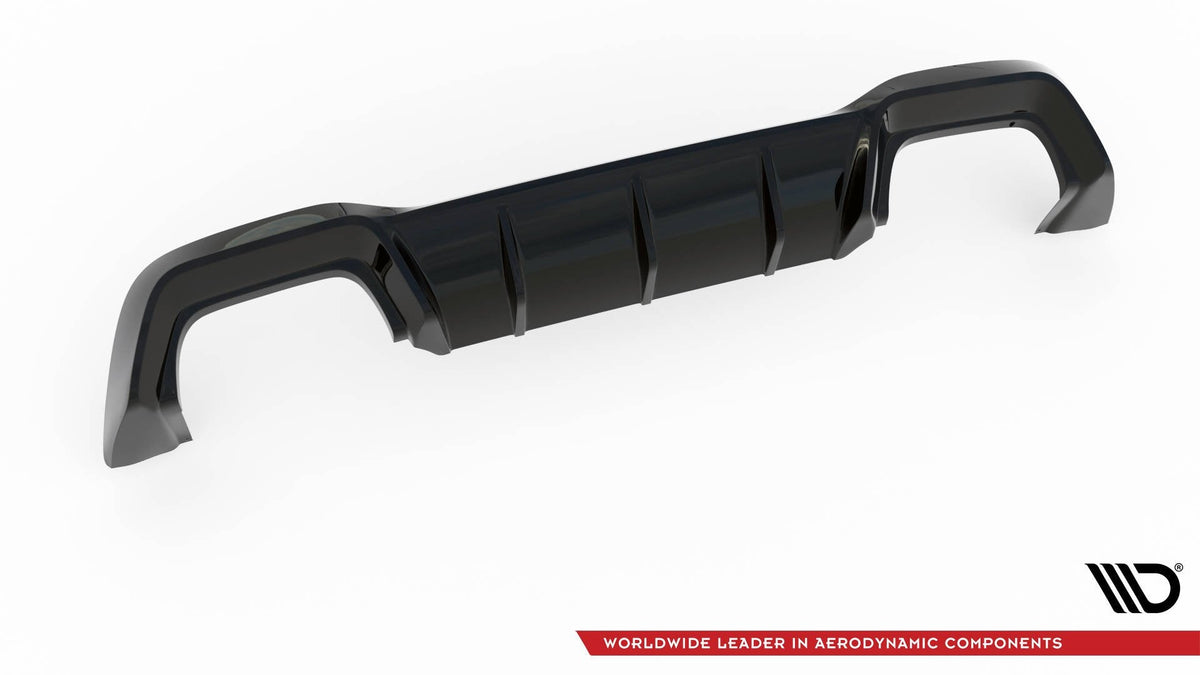 Maxton Design - Diffusor V1 Heck Ansatz für VW Golf R Mk8 Facelift - Aerowerk.