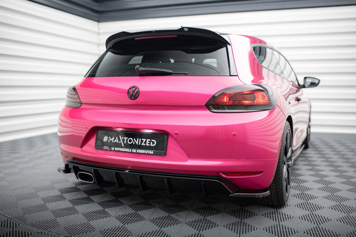 Maxton Design - Diffusor V1 Heck Ansatz für VW Scirocco Mk3 - Aerowerk.
