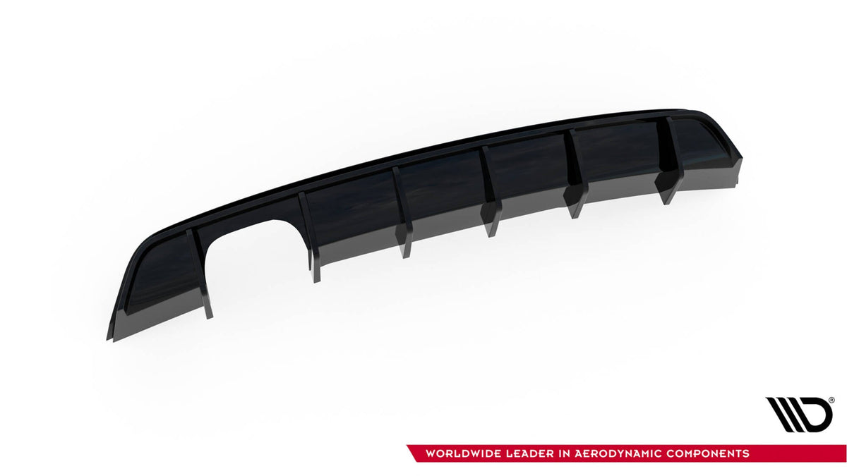 Maxton Design - Diffusor V1 Heck Ansatz für VW Scirocco Mk3 - Aerowerk.