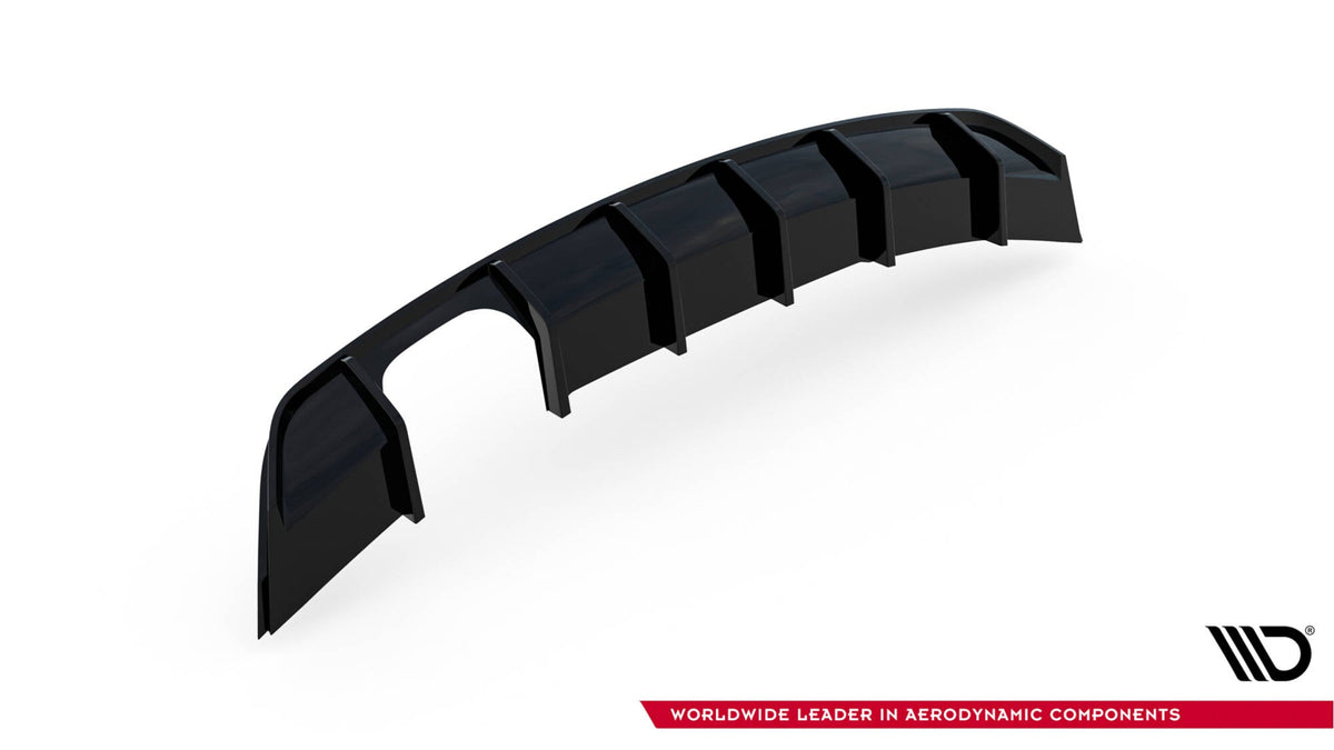 Maxton Design - Diffusor V1 Heck Ansatz für VW Scirocco Mk3 - Aerowerk.