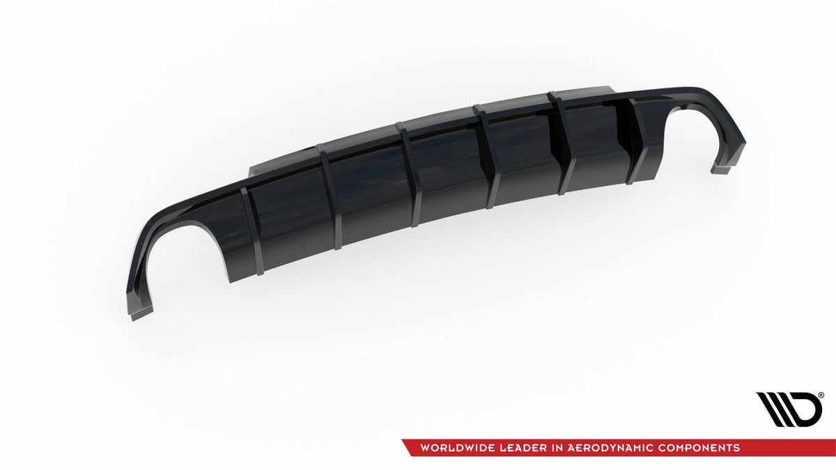 Maxton Design - Diffusor V1 Heck Ansatz für VW Scirocco R Mk3 - Aerowerk.