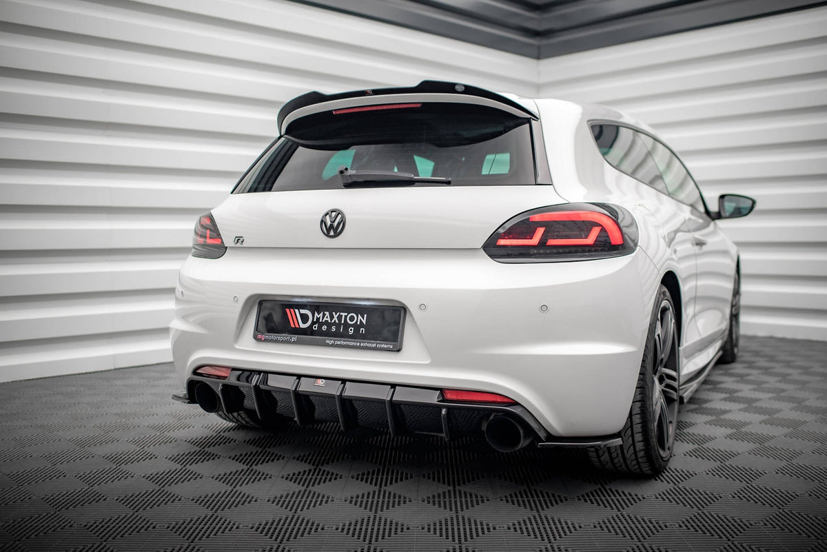 Maxton Design - Diffusor V1 Heck Ansatz für VW Scirocco R Mk3 - Aerowerk.