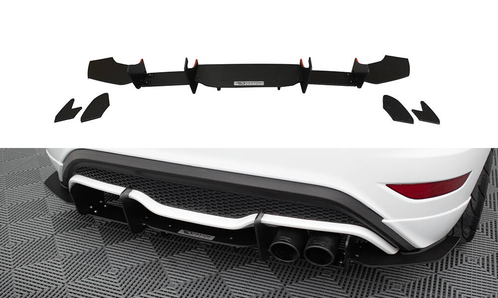 Maxton Design - Diffusor V2 für Ford Fiesta Mk7 ST FL - Aerowerk.