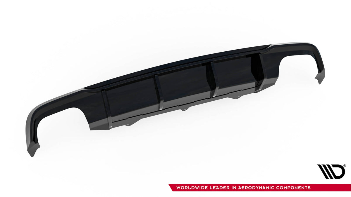 Maxton Design - Diffusor V2 Heck Ansatz für Audi A6 / A6 C7 S - line/ S6 C7 Facelift - Aerowerk.