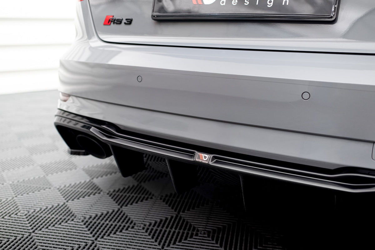 Maxton Design - Diffusor V2 Heck Ansatz für Audi RS3 8V Sportback Facelift - Aerowerk.