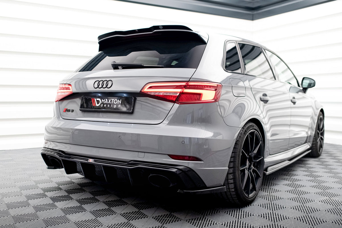 Maxton Design - Diffusor V2 Heck Ansatz für Audi RS3 8V Sportback Facelift - Aerowerk.