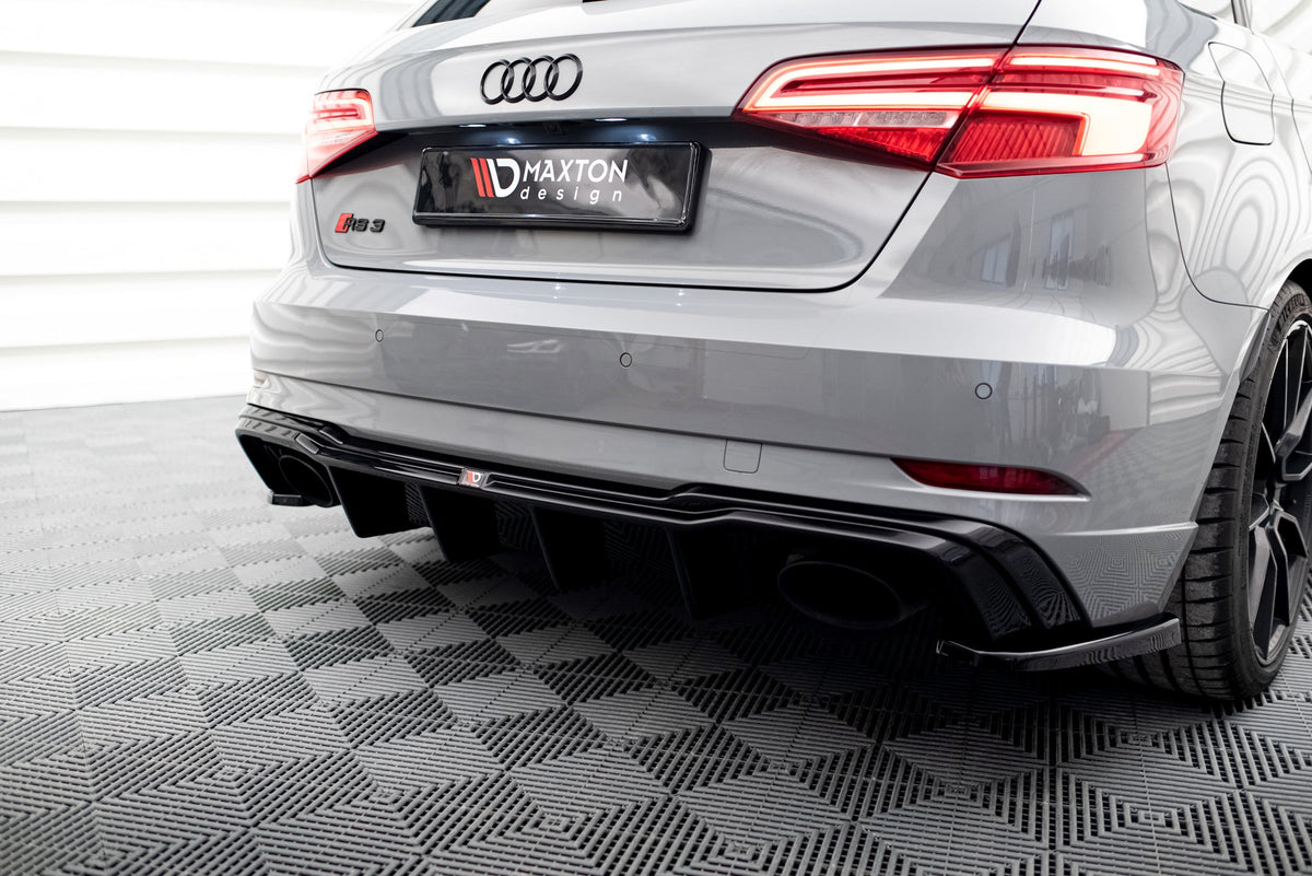 Maxton Design - Diffusor V2 Heck Ansatz für Audi RS3 8V Sportback Facelift - Aerowerk.