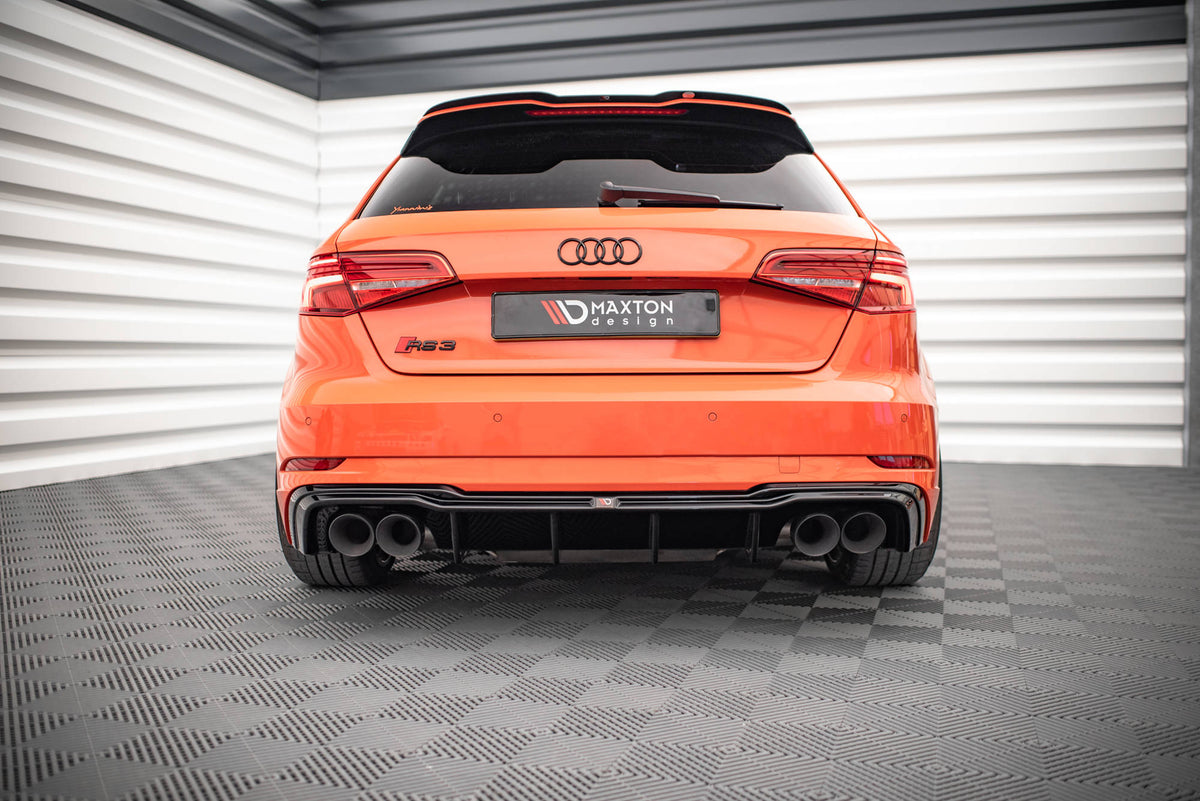 Maxton Design - Diffusor V2 Heck Ansatz für Audi RS3 Sportback 8V Facelift - Aerowerk.