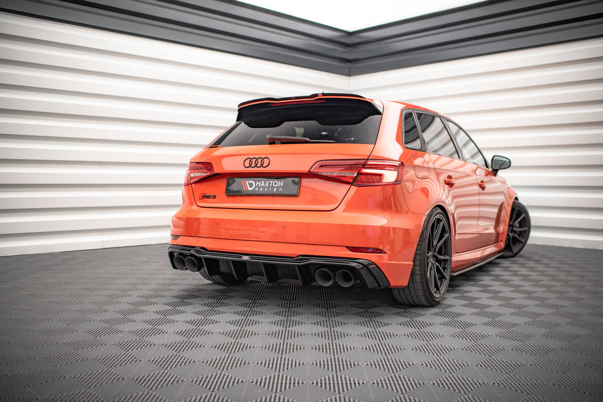 Maxton Design - Diffusor V2 Heck Ansatz für Audi RS3 Sportback 8V Facelift - Aerowerk.