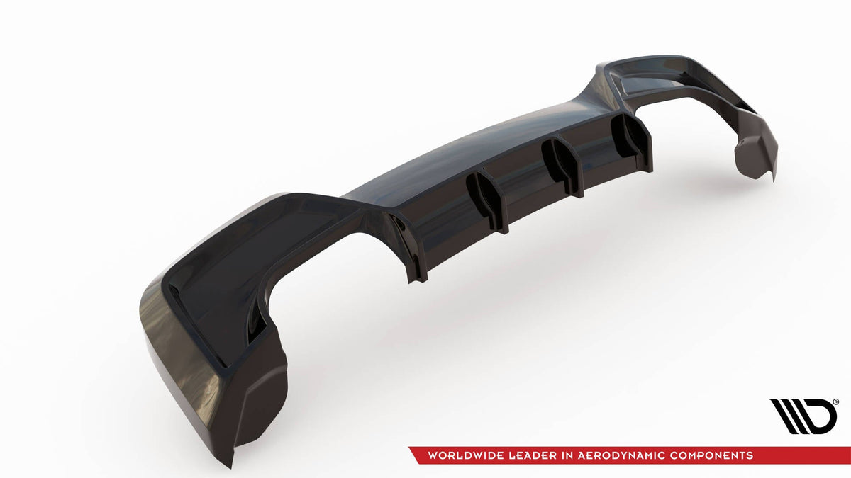 Maxton Design - Diffusor V2 Heck Ansatz für BMW M135i F20 - Aerowerk.