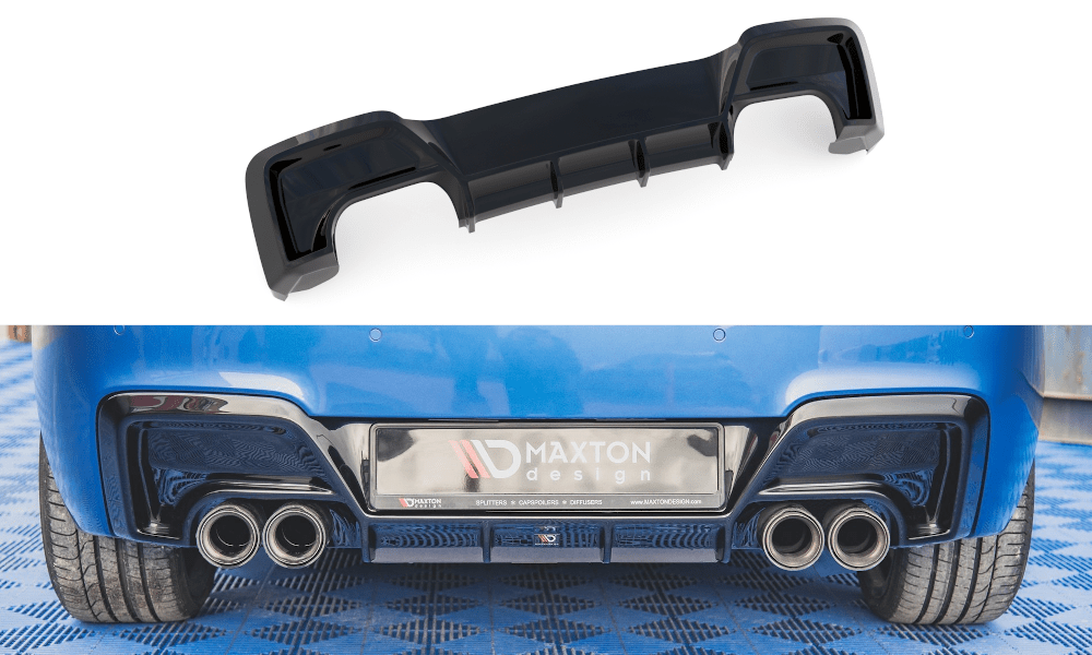 Maxton Design - Diffusor V2 Heck Ansatz für BMW M135i F20 - Aerowerk.