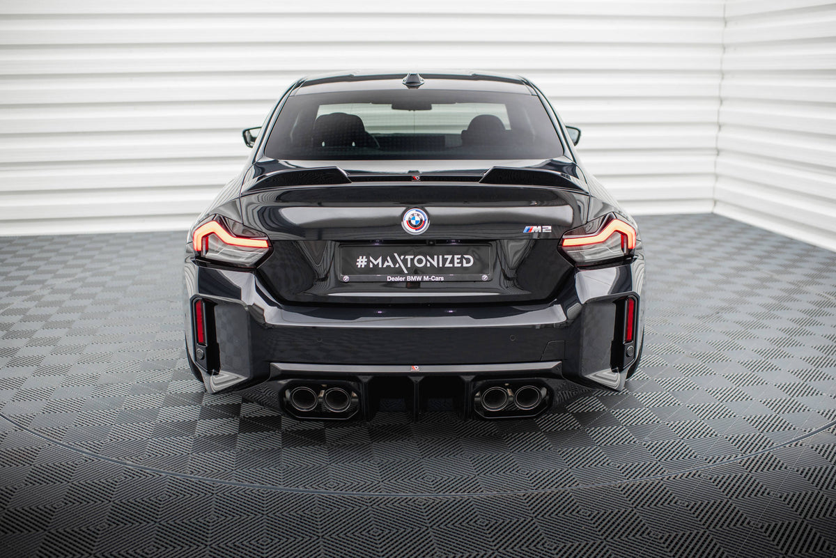 Maxton Design - Diffusor V.2 Heck Ansatz für BMW M2 G87 - Aerowerk.