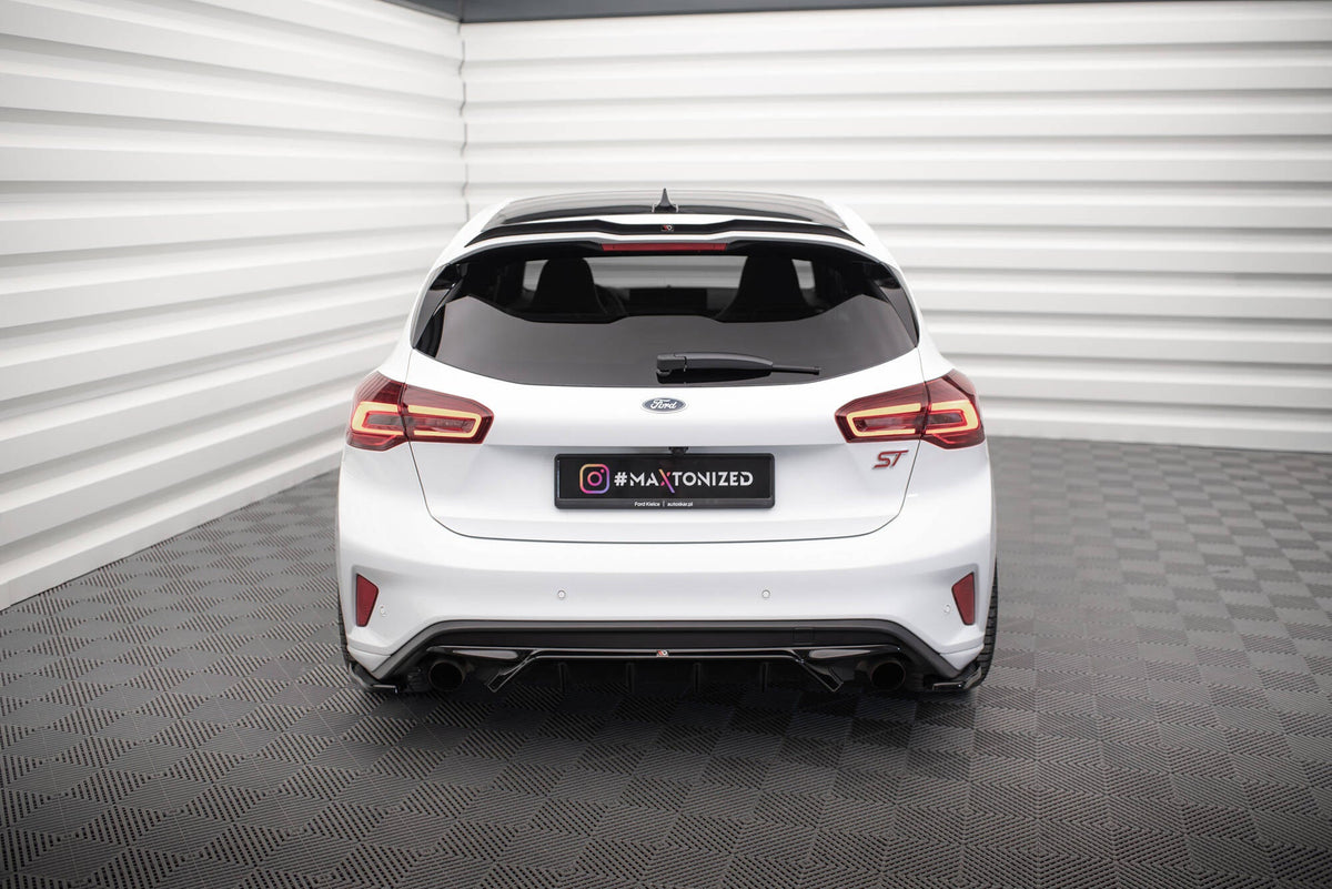 Maxton Design - Diffusor V2 Heck Ansatz für Ford Focus Hatchback ST Mk4 - Aerowerk.